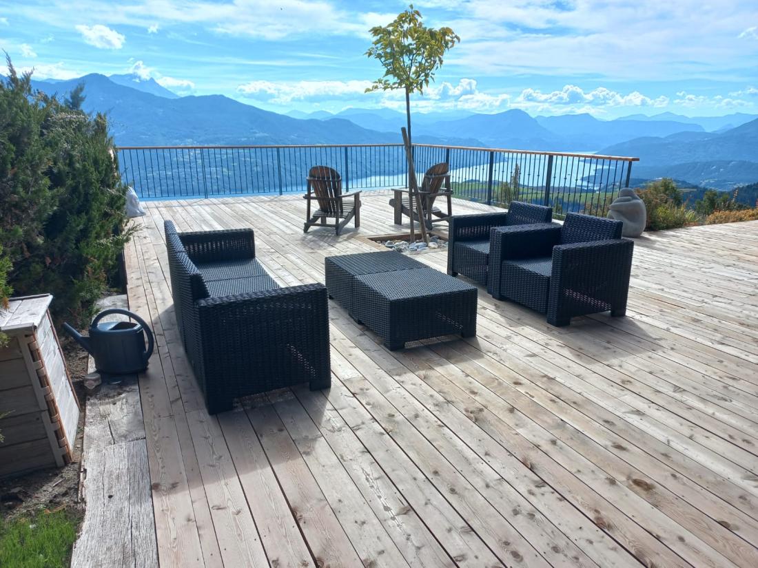 Réfection d’une terrasse et d’un escalier extérieur – Saint Apollinaire (05)
