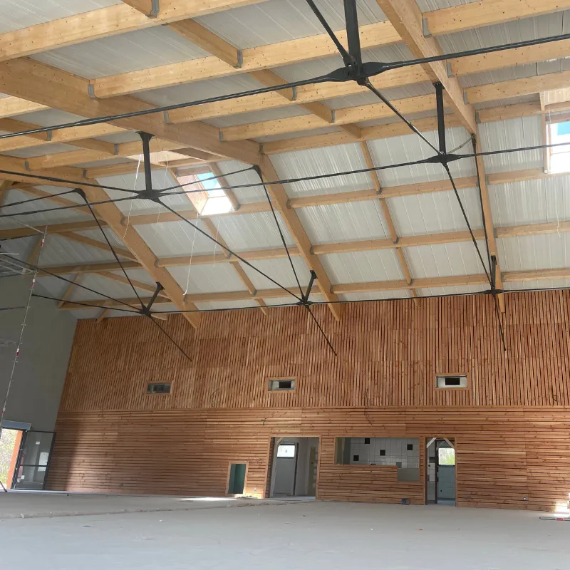 Boudot construction, réalisation de bâtiment en ossature bois dans les Alpes 05
